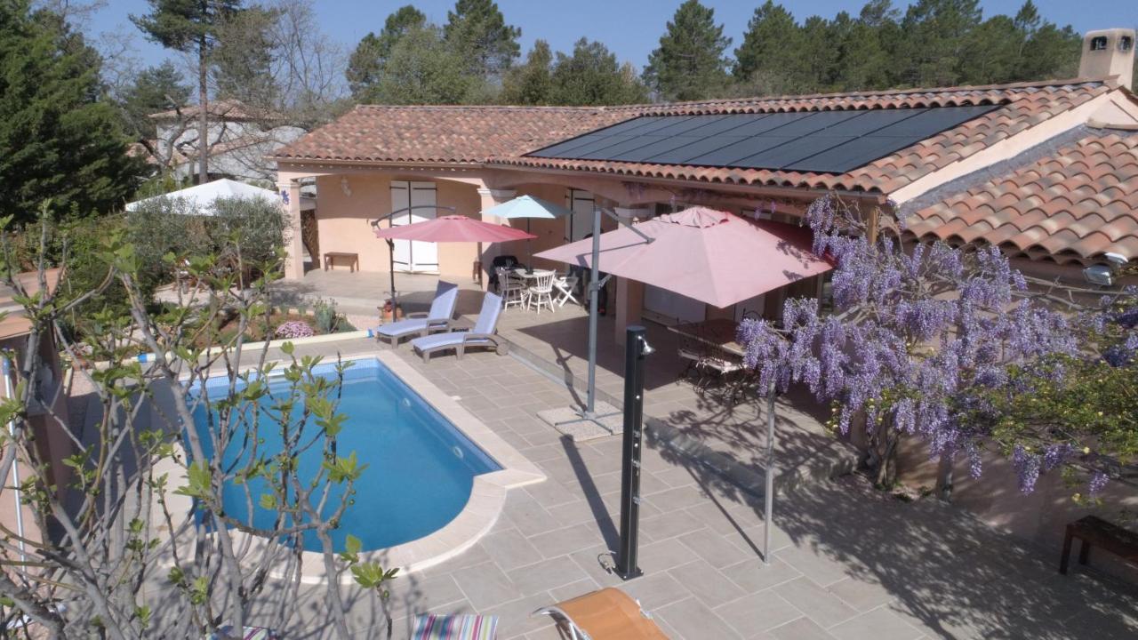 B&B Villa Les Tamaris Régusse Kültér fotó