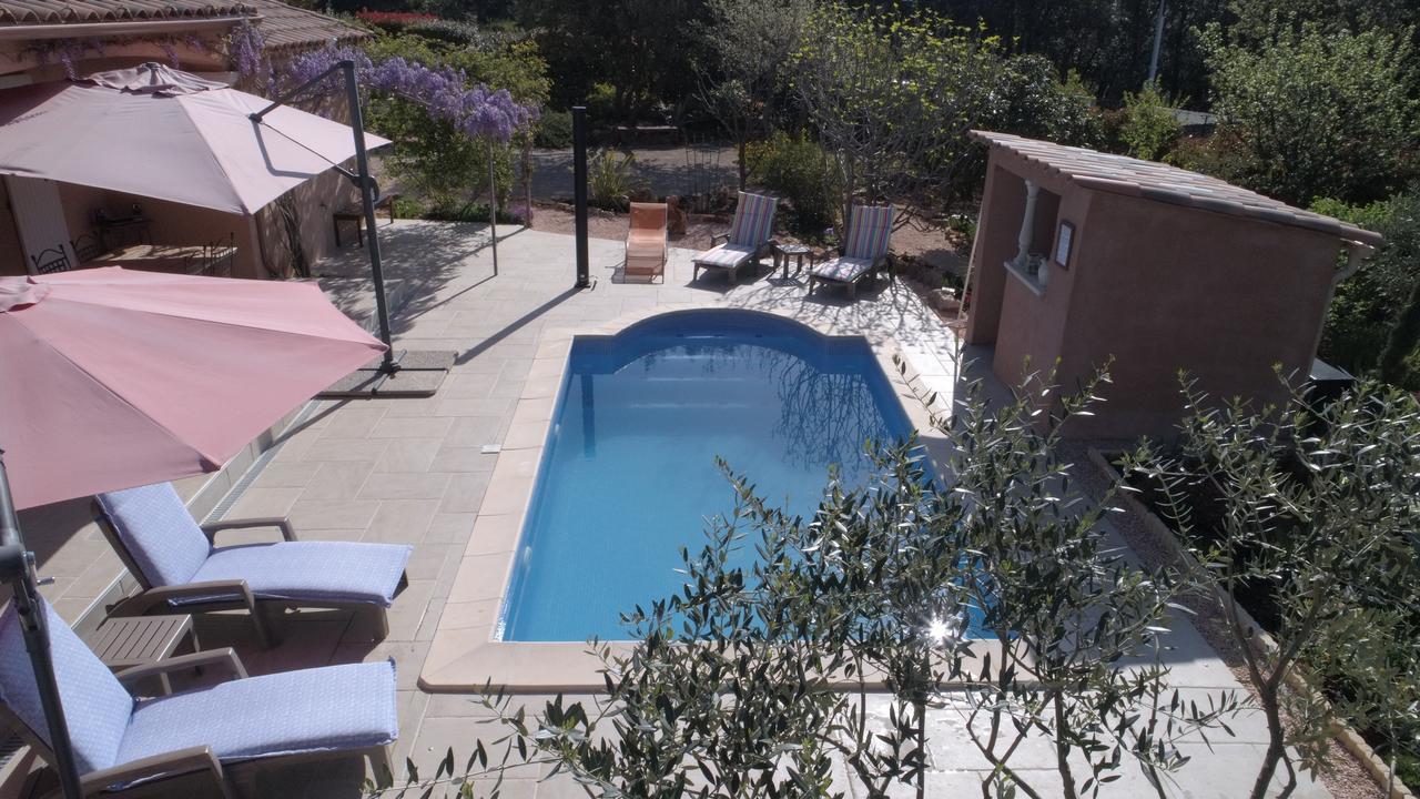 B&B Villa Les Tamaris Régusse Kültér fotó