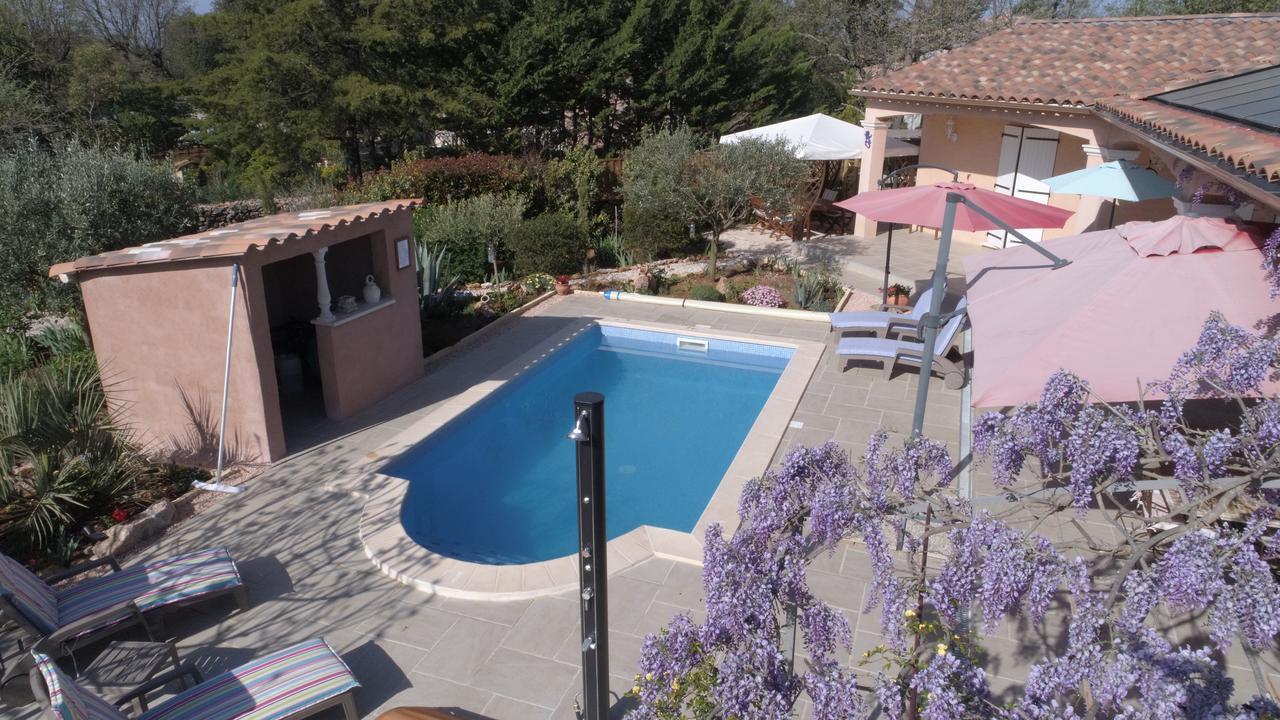 B&B Villa Les Tamaris Régusse Kültér fotó