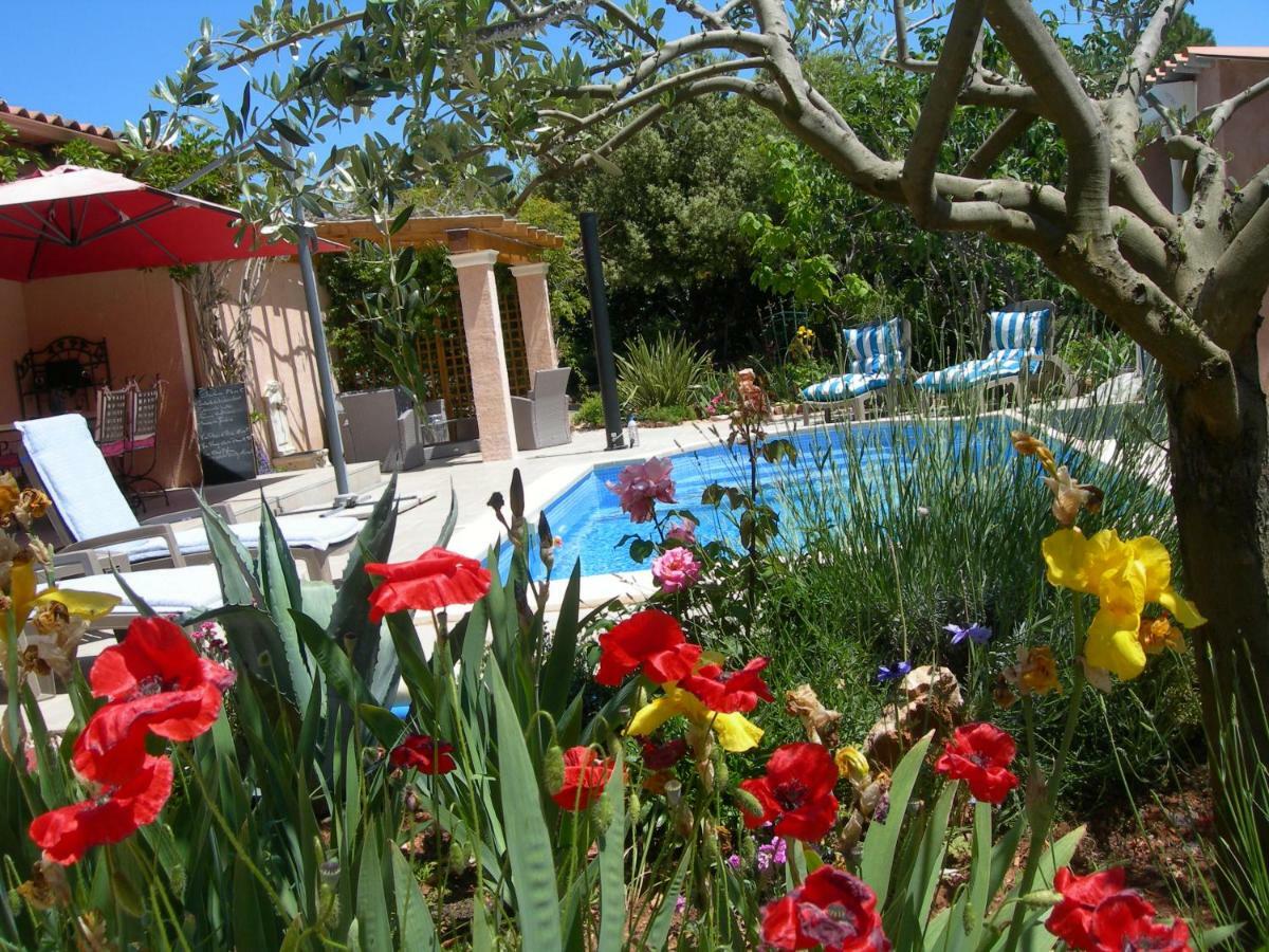 B&B Villa Les Tamaris Régusse Kültér fotó